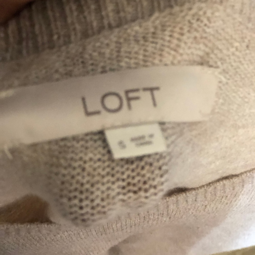 Loft sweater with side zippy doodles! - Picture 2 of 5